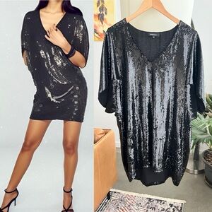 Lafayette 148 New York Sequin Mini Dress